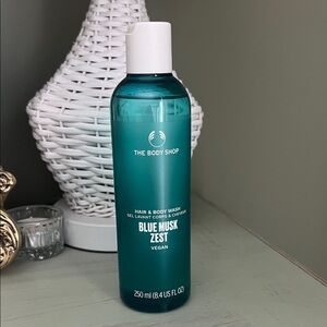 The Body Shop Blue Musk Zest Hair & Body Wash